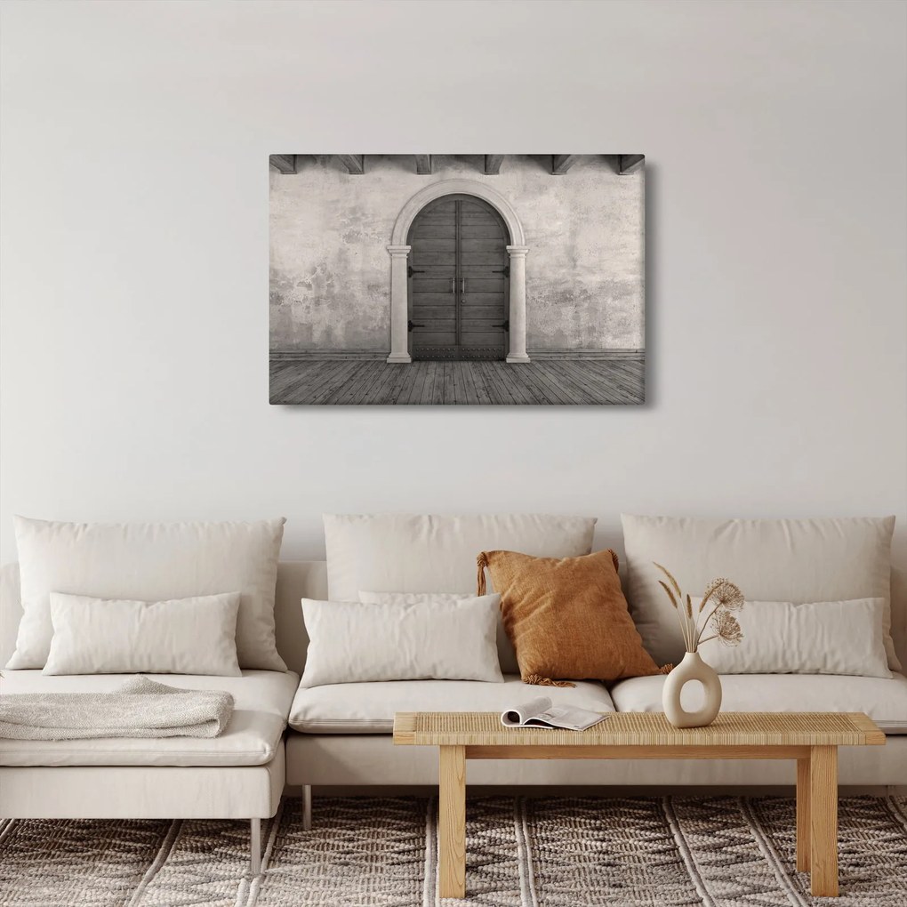 Kép - Titokzatos ajtó (90x60 cm)