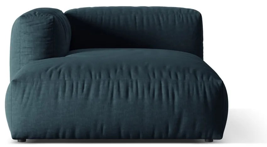 Sötétkék kanapé modul (bal oldali) Martina – Micadoni Home