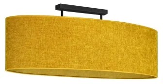 Duolla - Felületre szerelhető csillár OVAL 2xE27/15W/230V barna