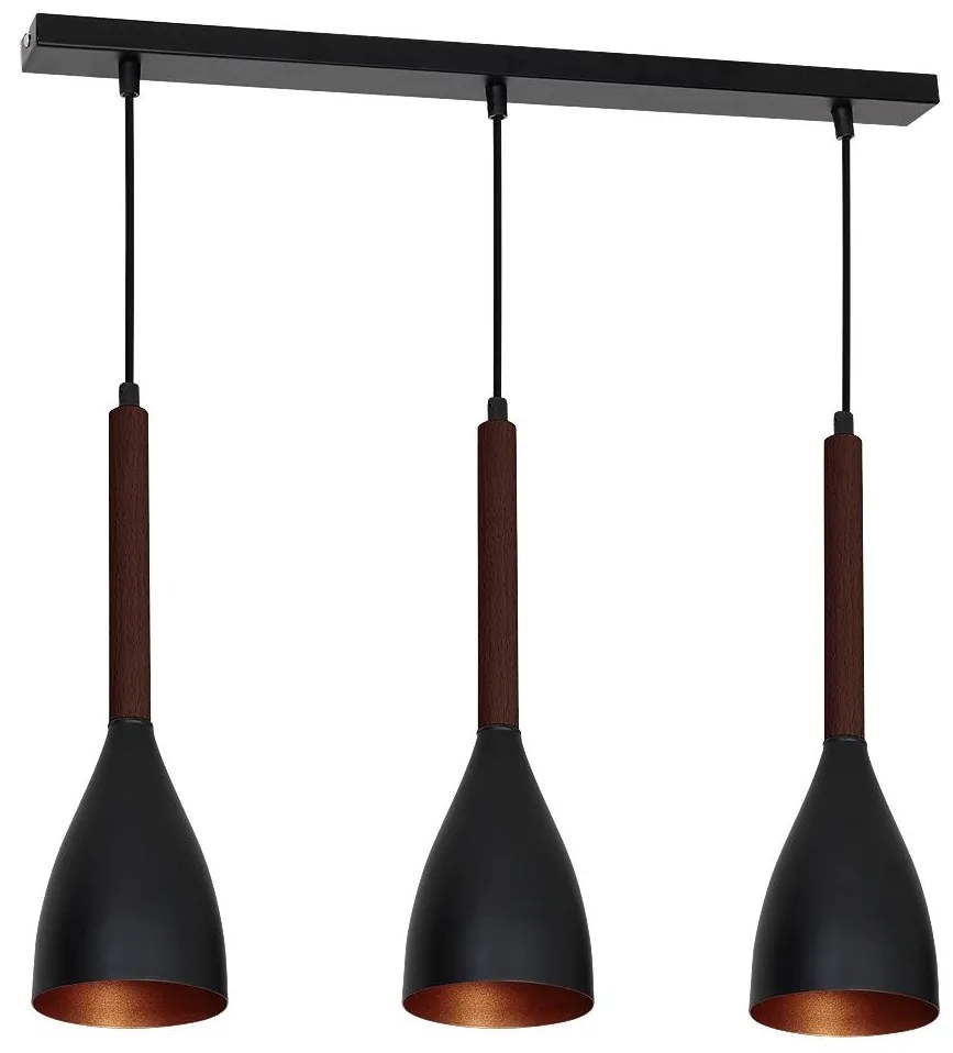 Luminex Csillár zsinóron MUZA 3xE27/60W/230V 9161