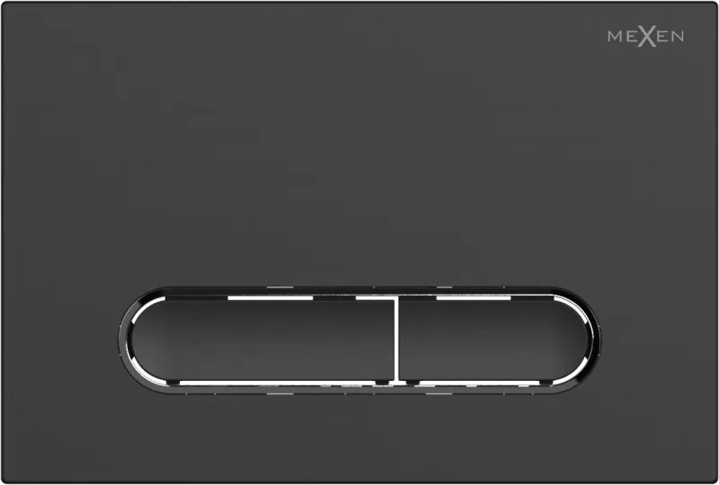 Mexen Fenix 11 öblítő gomb, fekete matt - 601103