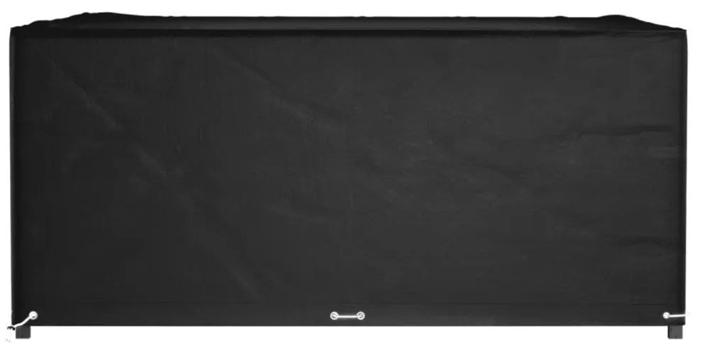 négyzet alakú kerti bútorhuzat 16 fűzőlyukkal 250 x 250 x 90 cm