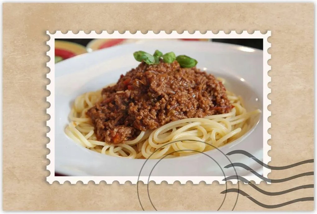 Poszterek 90x60 Spagetti hússal
