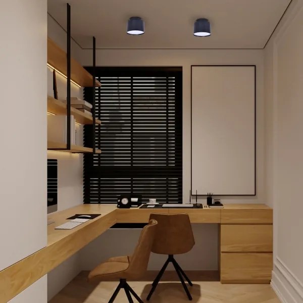 Rabalux 71319 - LED Mennyezeti lámpa OVIDIA LED/16W/230V 3000K fekete