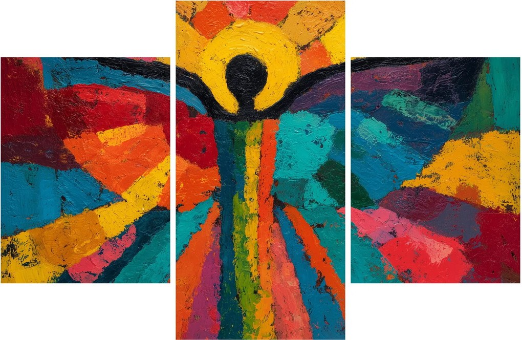 Kép - Festett angyal (90x60 cm)