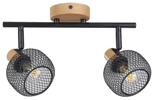 Rabalux 3128 - Spotlámpa GRENDEL 2xE14/40W/230V