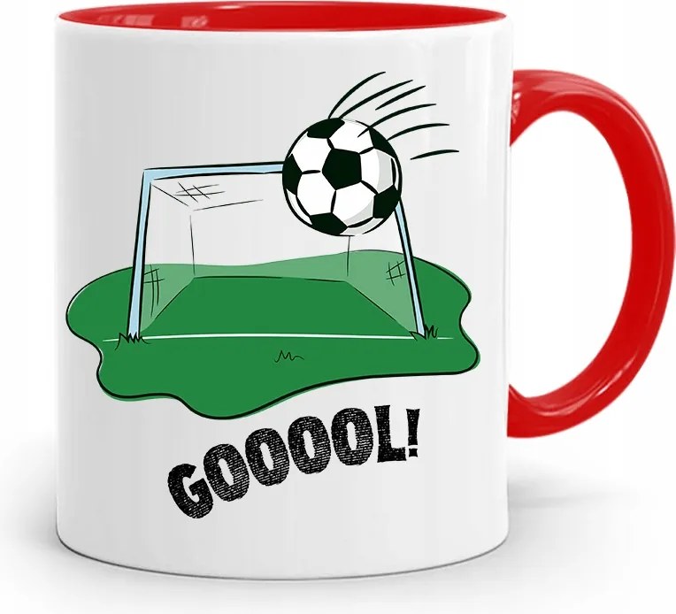 Szurkolóknak Szurkolói Bögre Piros Ajándék nyomott mintával