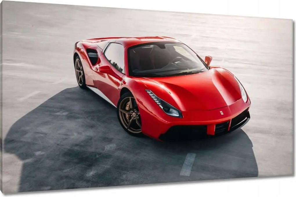 Vászonkép 120x70 Piros Ferrari lövedék