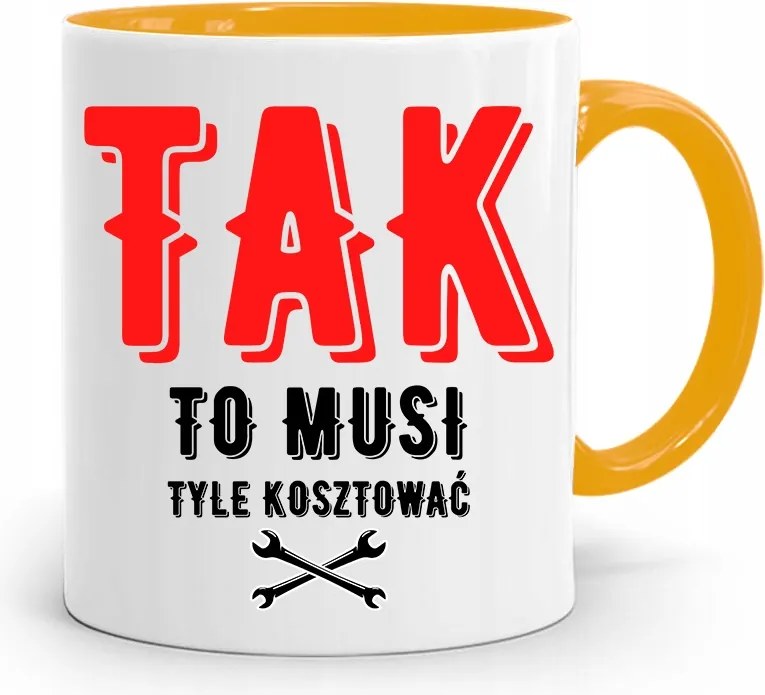 Sárga Szerelő Bögre Igen Ennyibe Kerül A fényképes nyomat