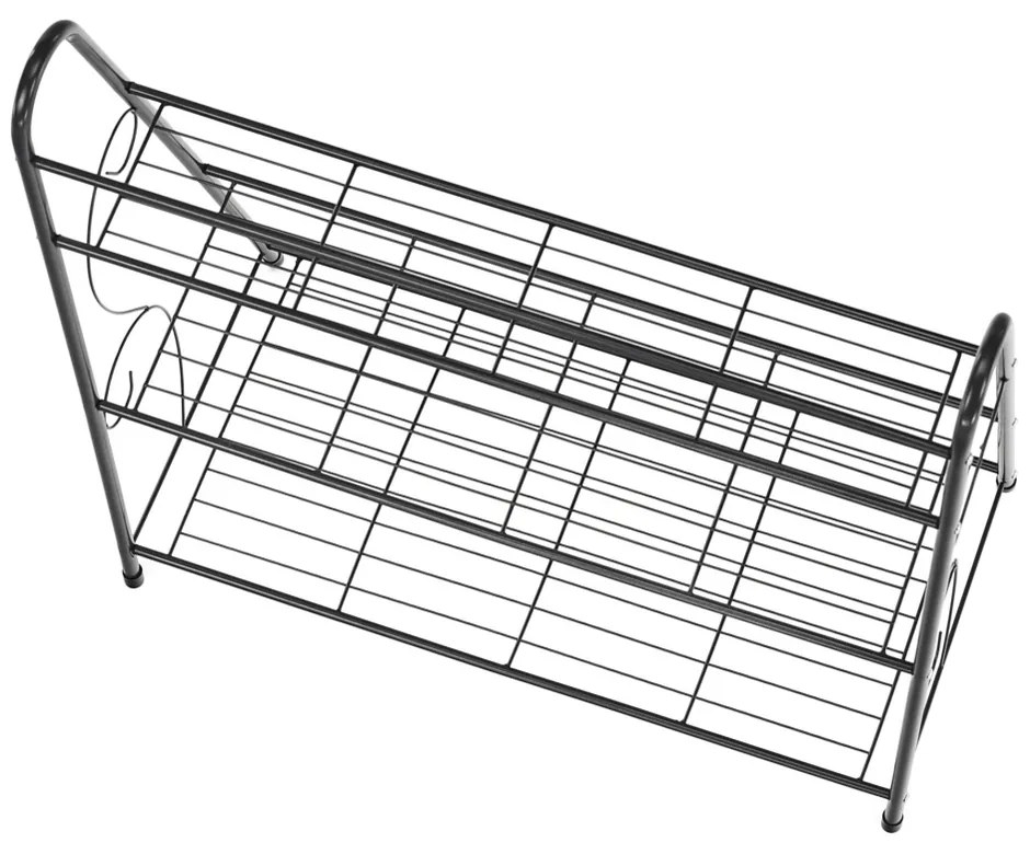 Veruma fém állvány, sötétszürke