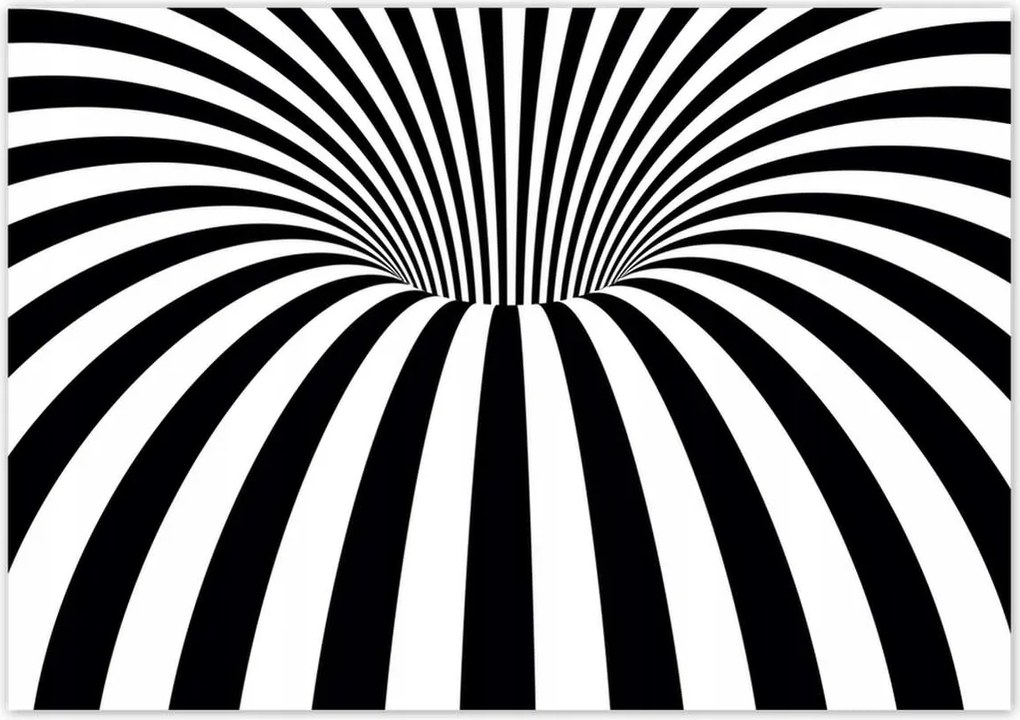 Poszterek 100x70 Absztrakt fekete-fehér