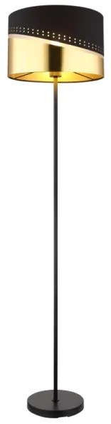 Globo 54046S - Állólámpa OR 1xE27/60W/230V átm. 35 cm fekete/arany