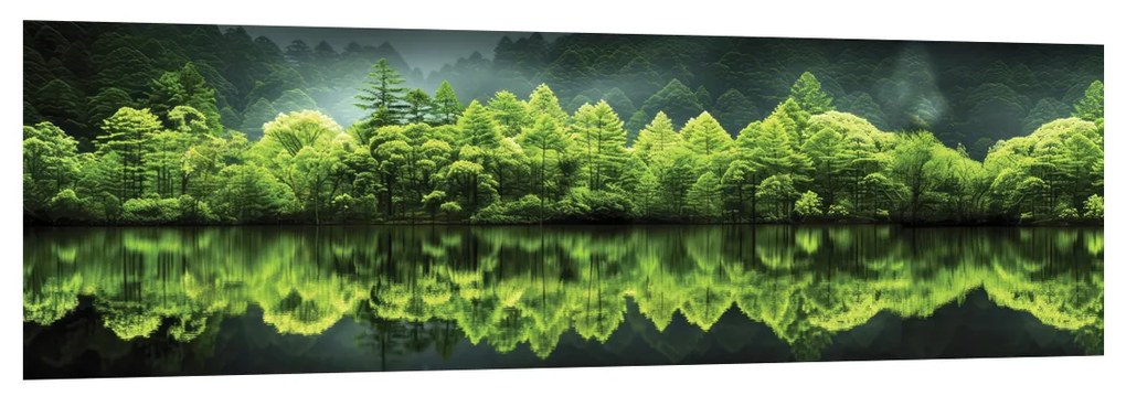 Wallplex konyhahátfal Smaragd Erdő (Méret: 60x180)