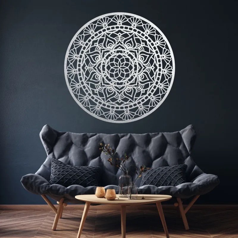 Fából készült mandala a falon | AFRODITA