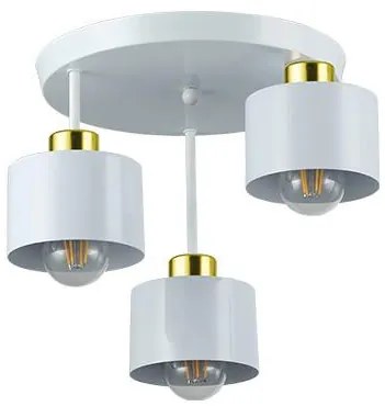 MasterLED Elza 3xE27 foglalatú fehér színű mennyezeti lámpa