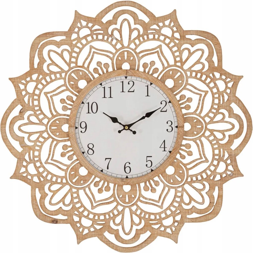 Falióra Dekoratív Áttört Mdf Keret Falióra Ø 60 cm