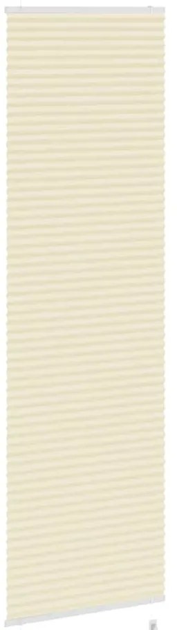 pliszírozott redőny krém 60x200 cm szövetszélesség 59,4 cm