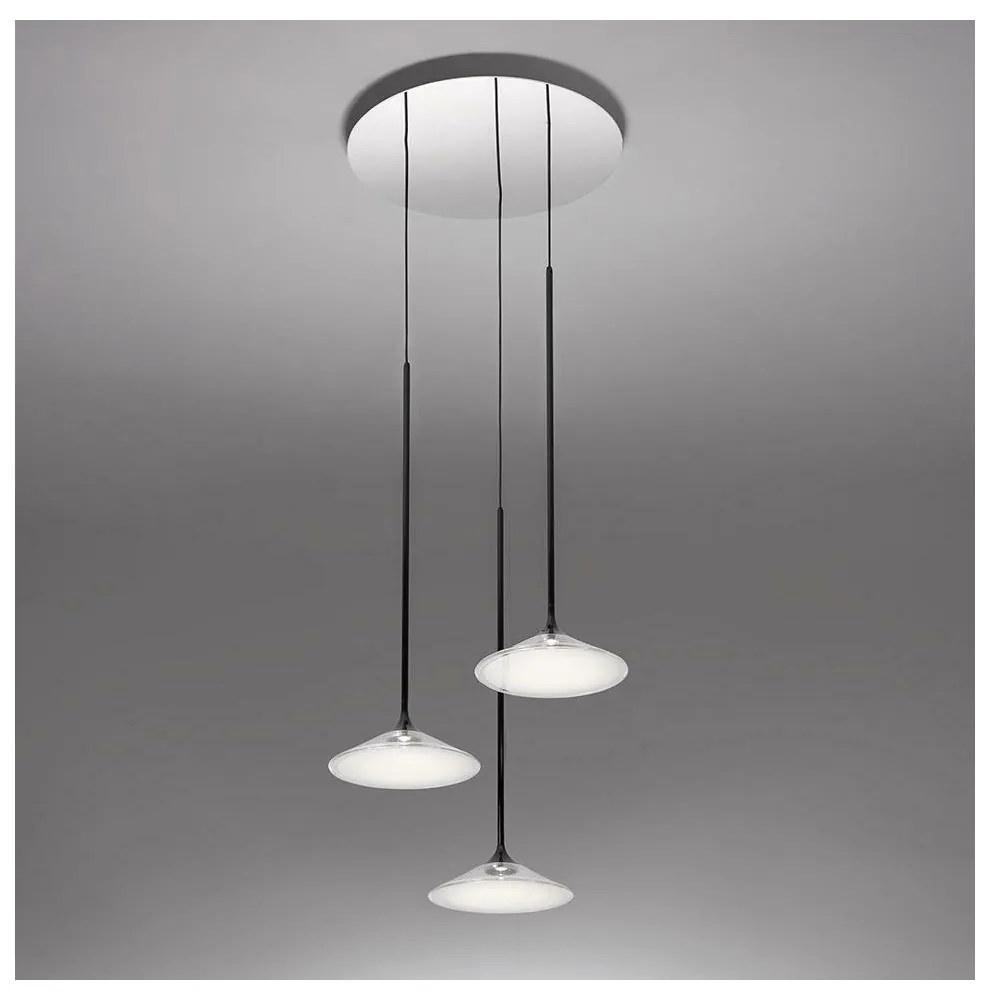 Artemide 0353030A - LED Dimmelhető csillár zsinóron ORSA CLUSTER LED/22W/230V 3000K
