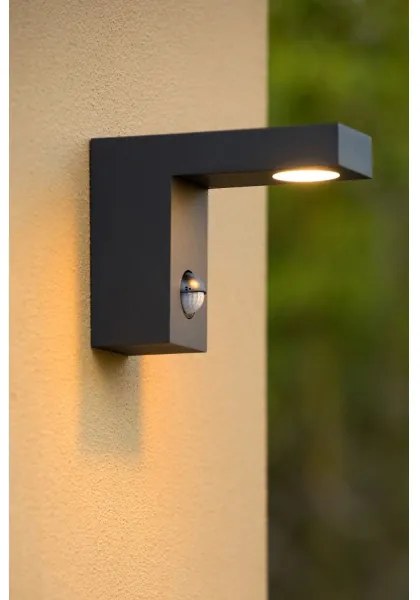 Lucide 28850/24/30 - LED Kültéri lámpa érzékelővel TEXAS LED/7W/230V IP54