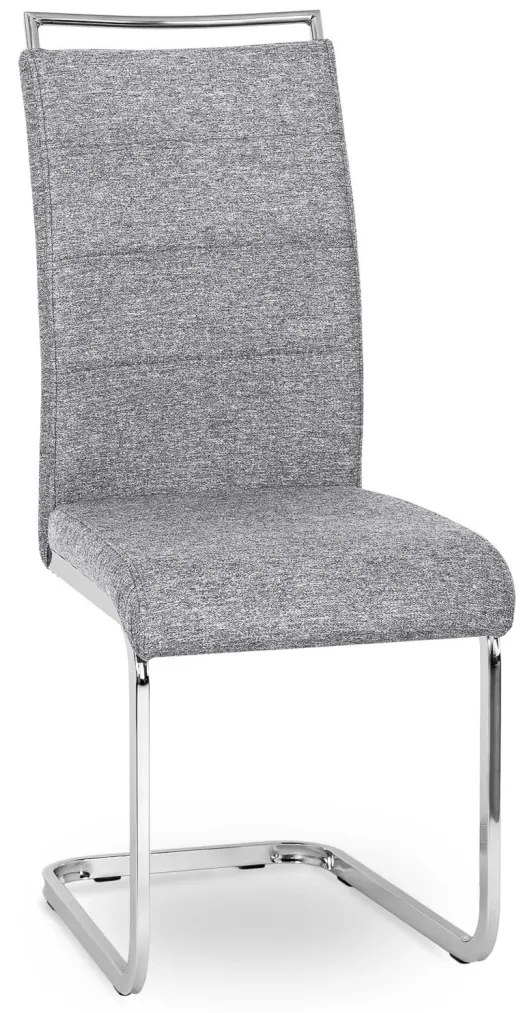 Szánkótalpas Étkezőszék Szürke Színben. LOCA 2