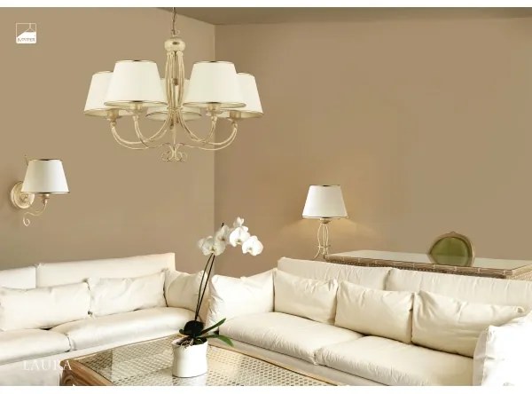 Jupiter 515 - LA-5-E - Függeszték LAURA 5xE27/60W/230V