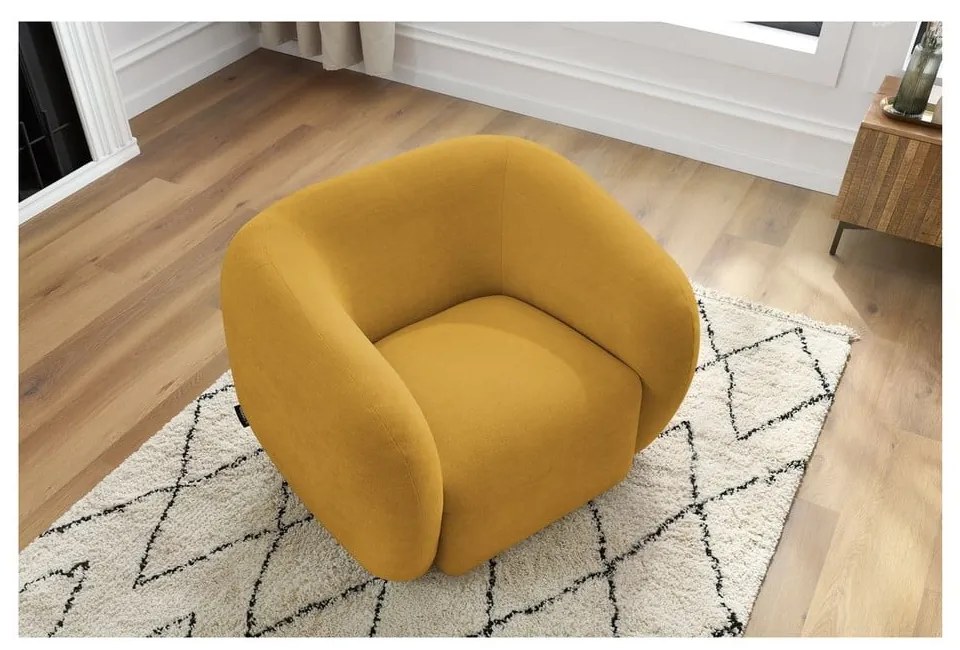 Sárga fotel Celine – Bobochic Paris