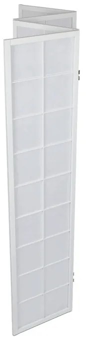 Fehér Tömörfa Paraván. EF-E804 WT