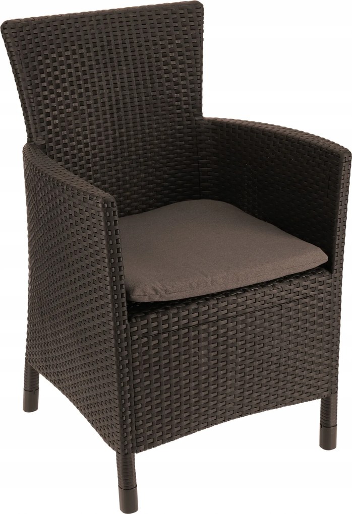 Kerti Szék Allibert Terasz Párna Kényelmes Kerti Erős