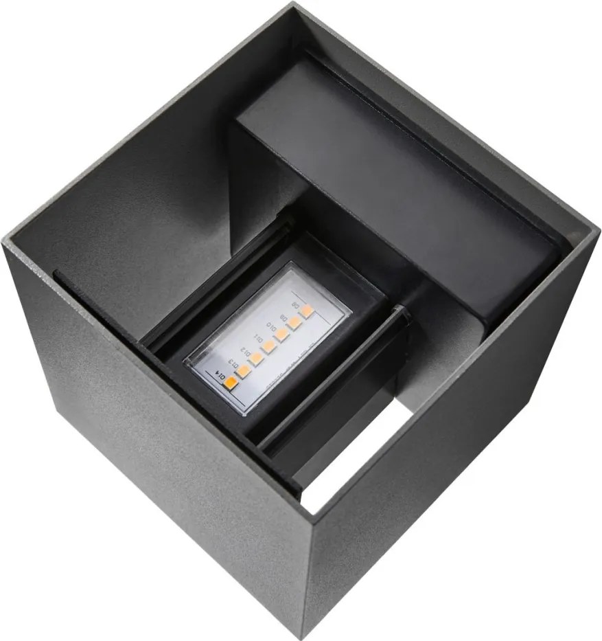 NORDLUX 2418331050 MILDA Modern Kültéri Fali Lámpa Antracit LED IP44