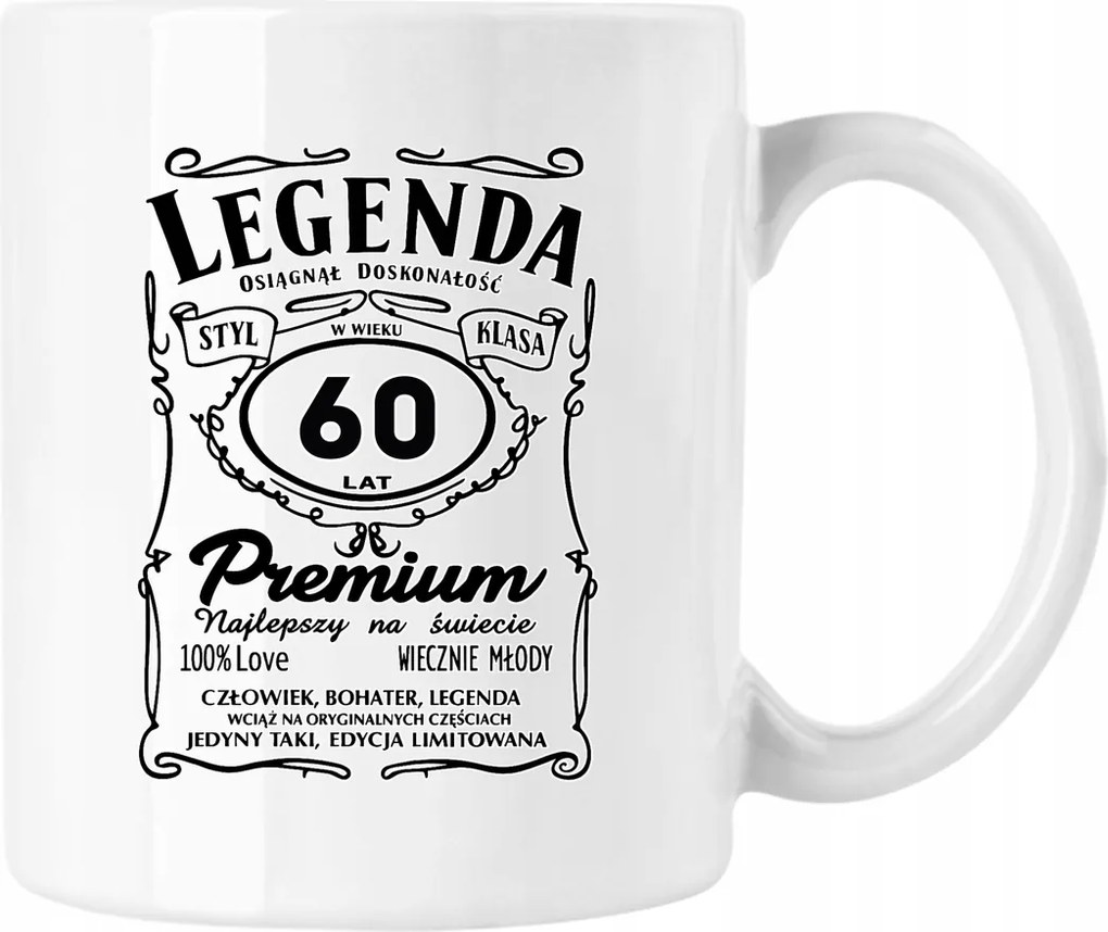 Legenda Születésnapi Bögre 60 Fehér 330ml