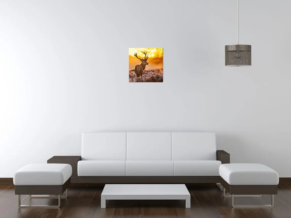 Gario Vászonkép Eros szarvas Méret: 100 x 70 cm