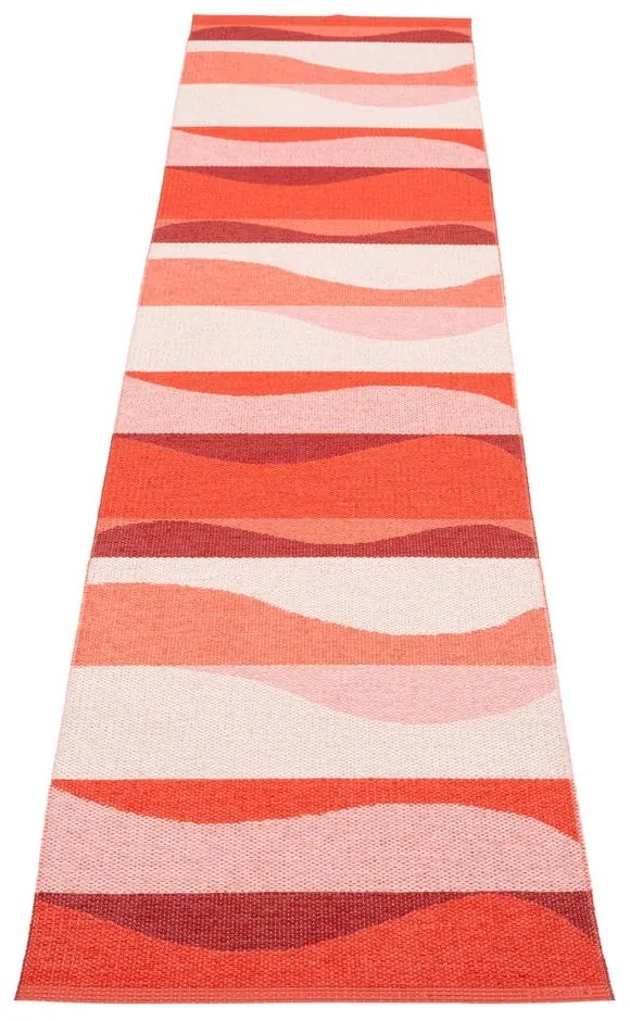 Piros kültéri-beltéri futószőnyeg 70x300 cm Urvi Fire – Pappelina
