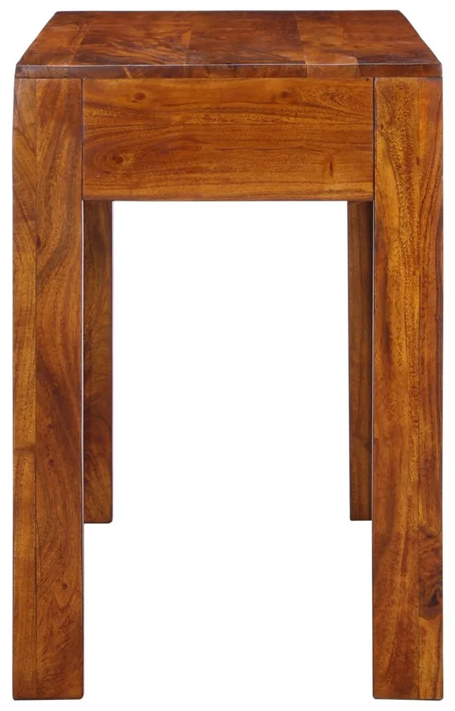 Íróasztal 100x50x75 cm Tömör akácfából