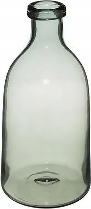 Solid House váza, szeledin üveg, magasság 29 cm