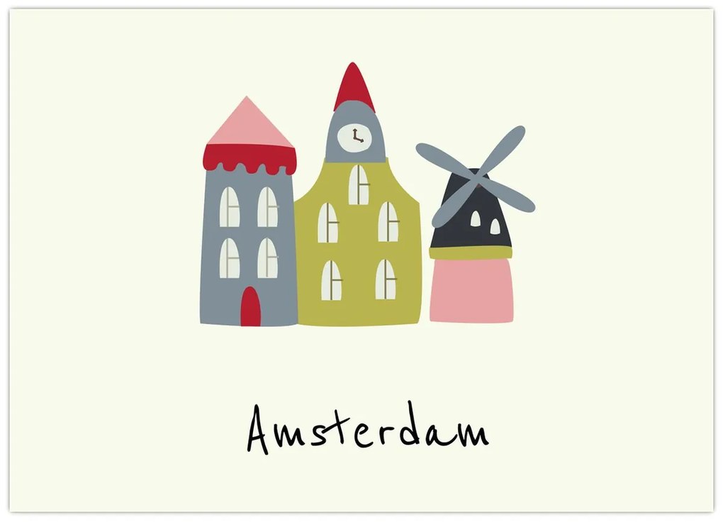 Kép - Európa városai N⁰4 (70x50 cm)