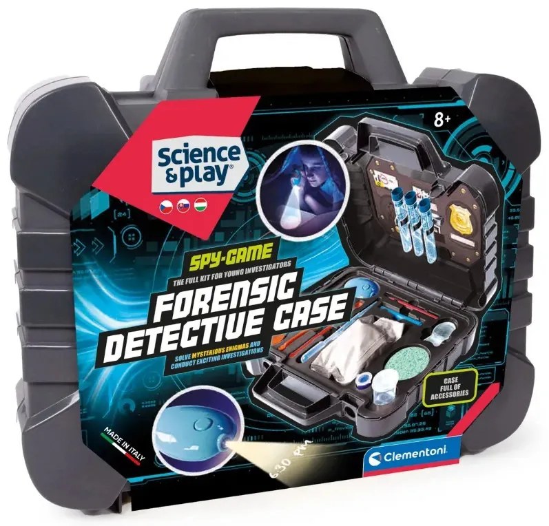 Detektív tudományos készlet Science & Play Clementoni