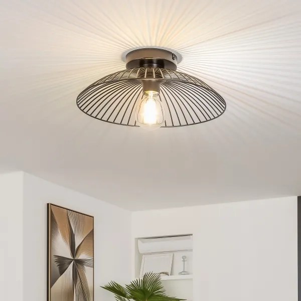 Univerzális búra CURITIBA, Ø 38 cm, fekete