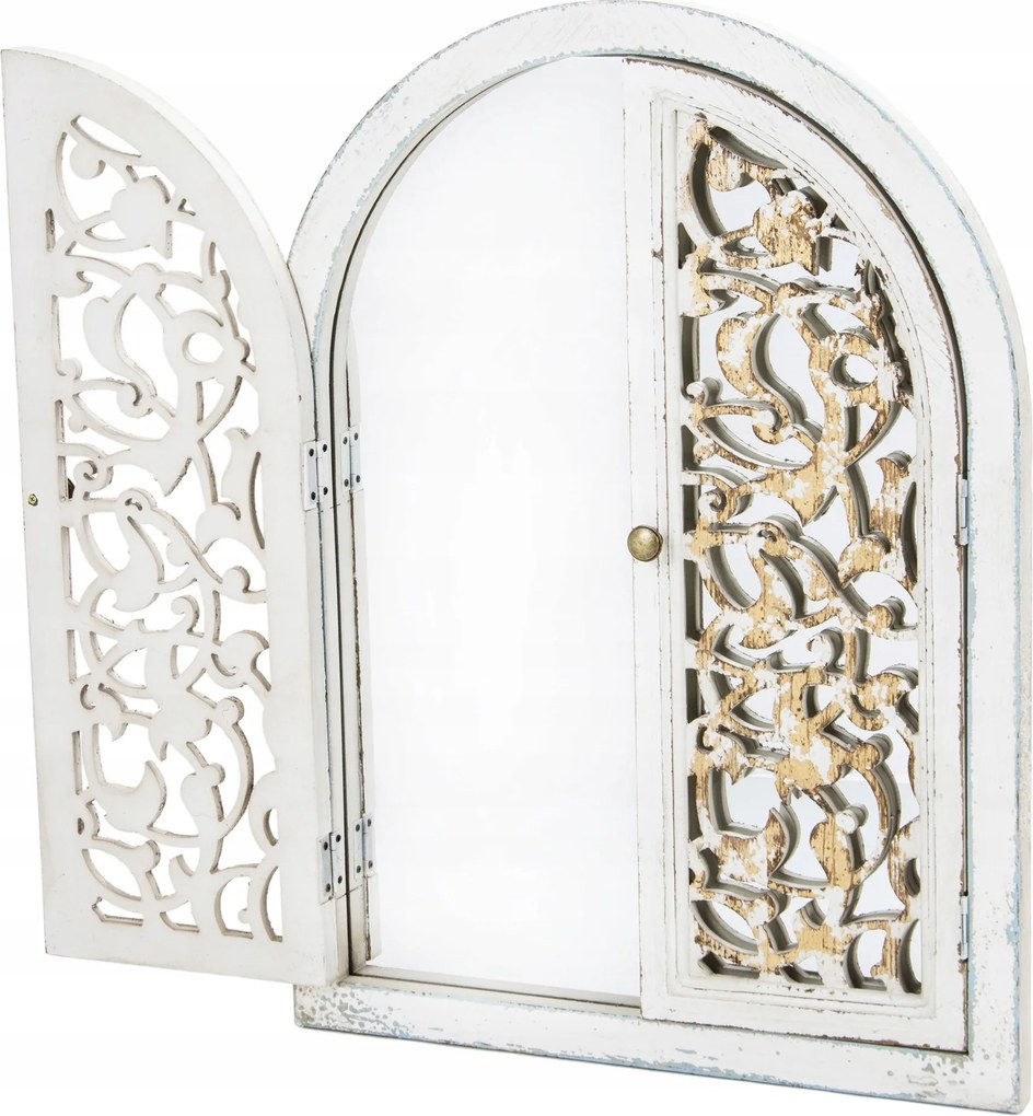 Fali tükör redőny stílusos retro íves ablak 135905 provence-i