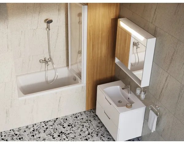 Ravak CC11000000 - CLASSIC kád 120x70 cm akril/fehér