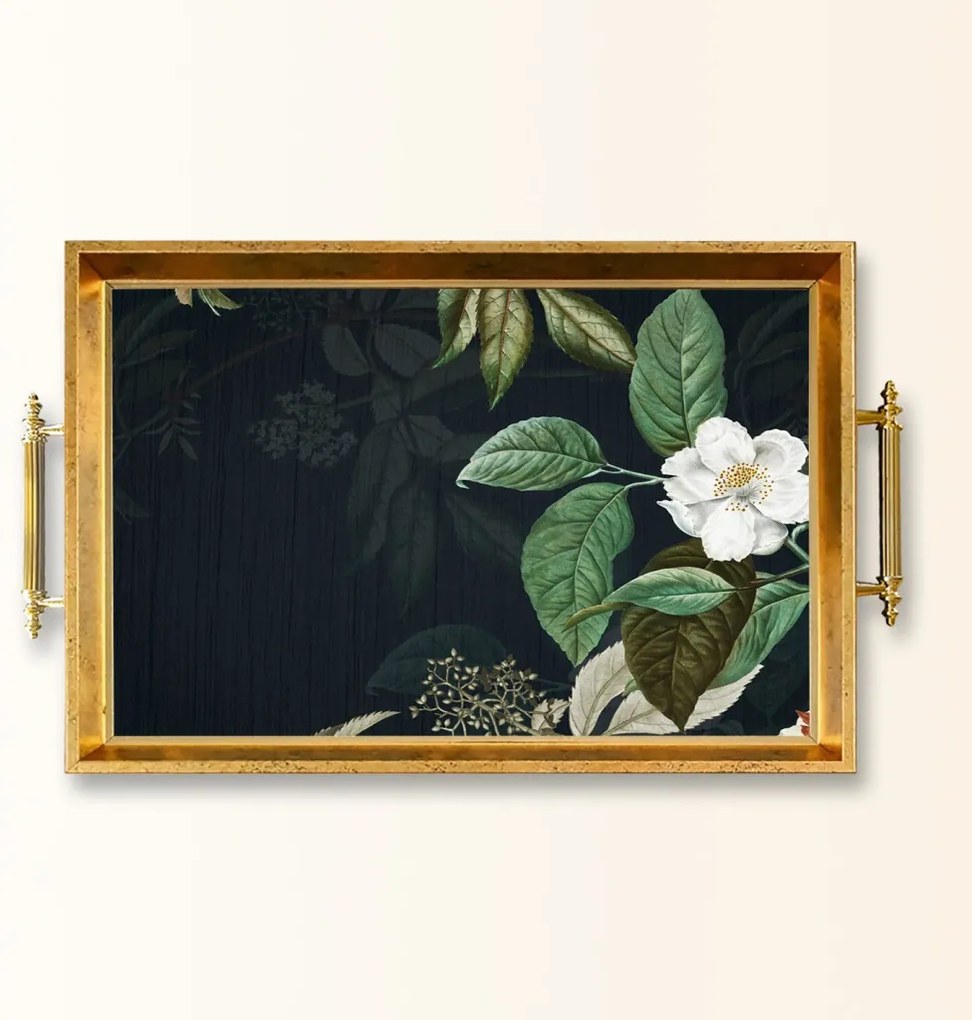 Üveg tálca, 38×24 cm – TPEA9902