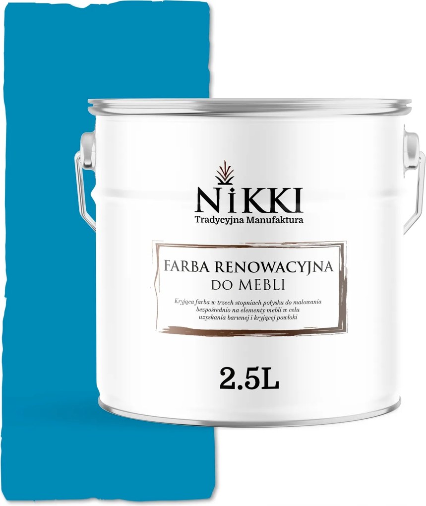 Konyhabútor Festék Szekrényfrontok Kék Világos RAL5012 Matt 2,5L