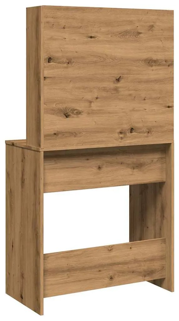 fésülködőasztal tükörrel Artisan Oak 74,5x40x141 cm