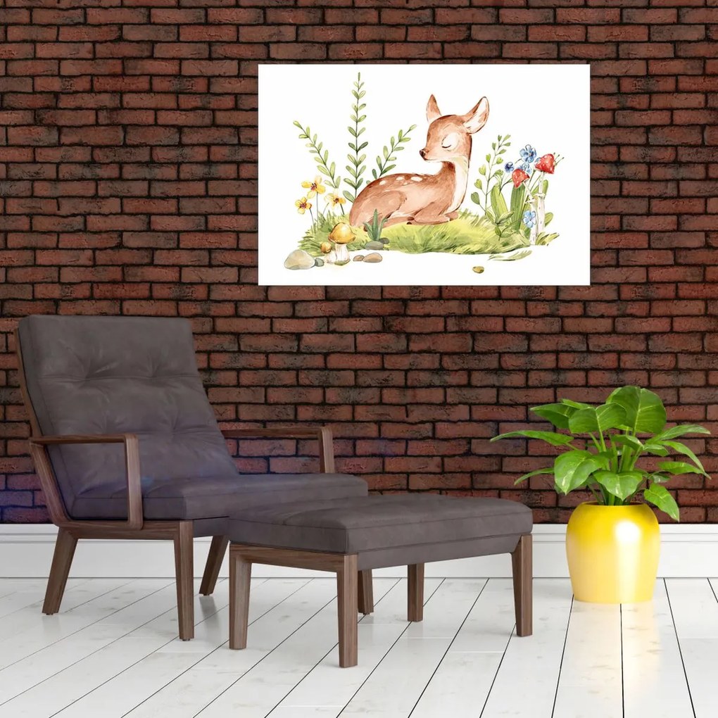 Kép - Kis őzike (90x60 cm)
