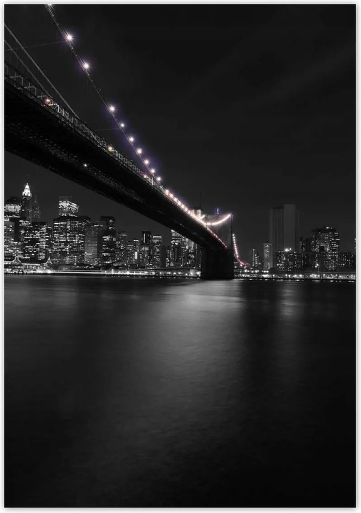 Poszterek 70x100 Lila hídfények