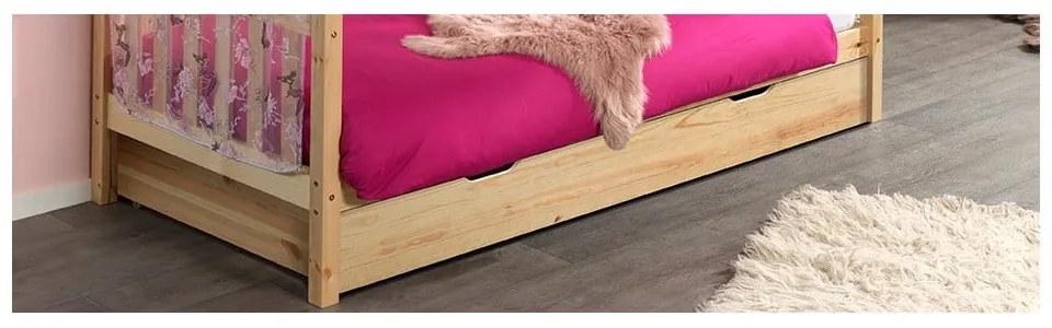 Natúr színű gyerekágy alatti fiók 90x200 cm Dallas – Vipack