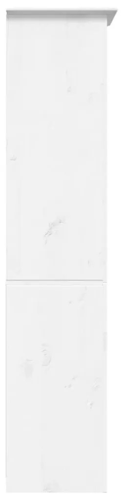BODO fehér tömör fenyőfa könyvszekrény 82 x 40 x 173 cm