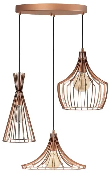 Csillár zsinóron MEZOPOTAMYA 3xE27/40W/230V