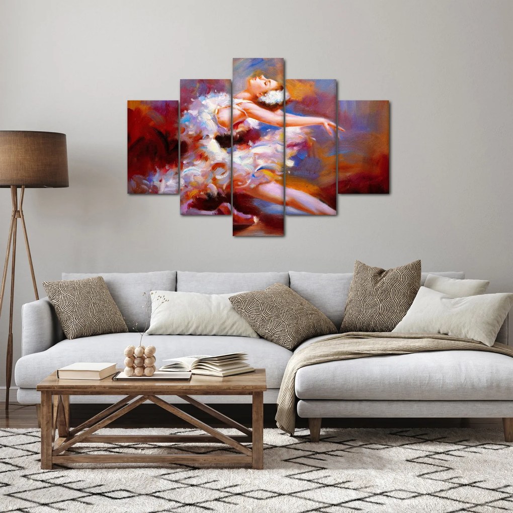 Kép - Balerina, festmény (150x105 cm)