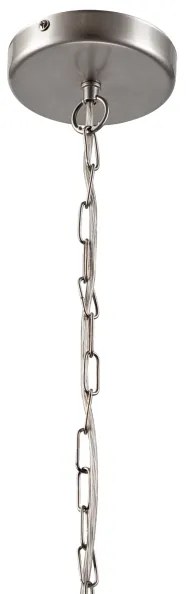 Csillár láncon GINA 5xE27/60W/230V króm