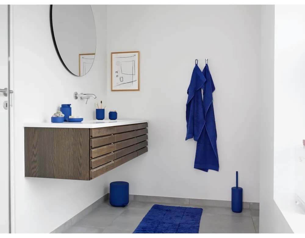 Kék fürdőszobai kilépő 50x80 cm Indigo – Zone